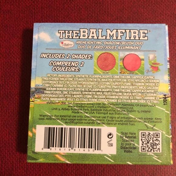 theBalm TheBalmfire Shadow/Blush Duo - Game Day - Picture 5 of 5